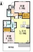 ソレーユコートの間取図