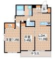 月見山鶴亭の間取図