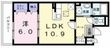 プレミアスペースⅡの間取図