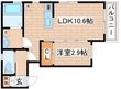 アリシア畑原通の間取図