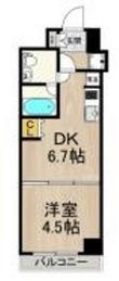 インプルーブ三宮イーストの間取図