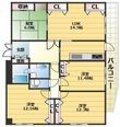 井本マンションの間取図