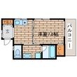 コートフジの間取図