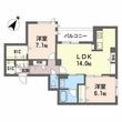 シャーメゾンガーデンズ アクアの間取図