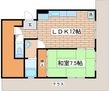 高島グリーンハイツの間取図