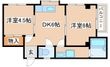 シャトー大田の間取図