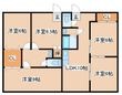 ダイバーシティ神戸長田B棟の間取図