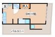 東須磨八木マンションの間取図
