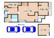長田天神町5丁目貸家の間取図