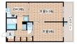 フラット長田北町の間取図