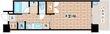 フラット長田北町の間取図
