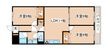 南白川台ハイツの間取図