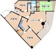 ルナガーデンの間取図