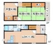 野田町8丁目貸家の間取図