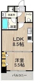 プレジオ神戸ＷＥＳＴの間取図