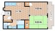 近畿荘の間取図