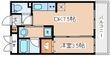 フロレスタの間取図