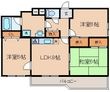 シティコート兵庫の間取図