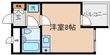 兼久マンションの間取図