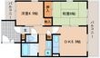 メゾン・ル・ウエストの間取図