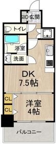 プレジオ神戸ＷＥＳＴの間取図