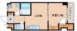 夢野アパートメントの間取図