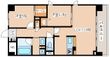 ソフィット岬の間取図