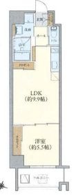 zonna神戸磯上通の間取図