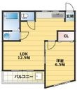 大克マンションの間取図