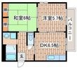 ディアス篠原の間取図