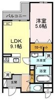 テラコート北野坂の間取図