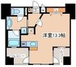プレジール三ノ宮の間取図