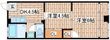 国玉マンションの間取図