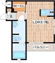 写真：メゾン村川1階の間取図
