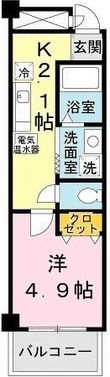 マグノリアパレスの間取図