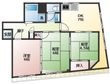 鯉川マンションの間取図