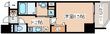 プレサンス三宮フラワーロードの間取図