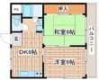 小林マンションの間取図