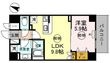 神戸海岸通萬利レジデンスの間取図