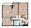 グレイスコート本山中町の間取図