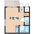 写真：シティライフ稗原4階の間取図