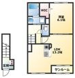 グリーンサイドの間取図