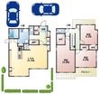 涼風町戸建の間取図