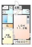 下河原通4丁目新築マンションの間取図