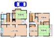 小束山2丁目貸家の間取図