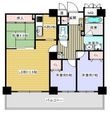ラピタス３１西宮の間取図