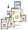 シークリサンス岡本の間取図
