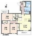 シャーメゾン トレドゥース 甲南山手の間取図