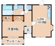 メゾン・ド・ソガワの間取図