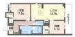 Via Sole 六甲道の間取図